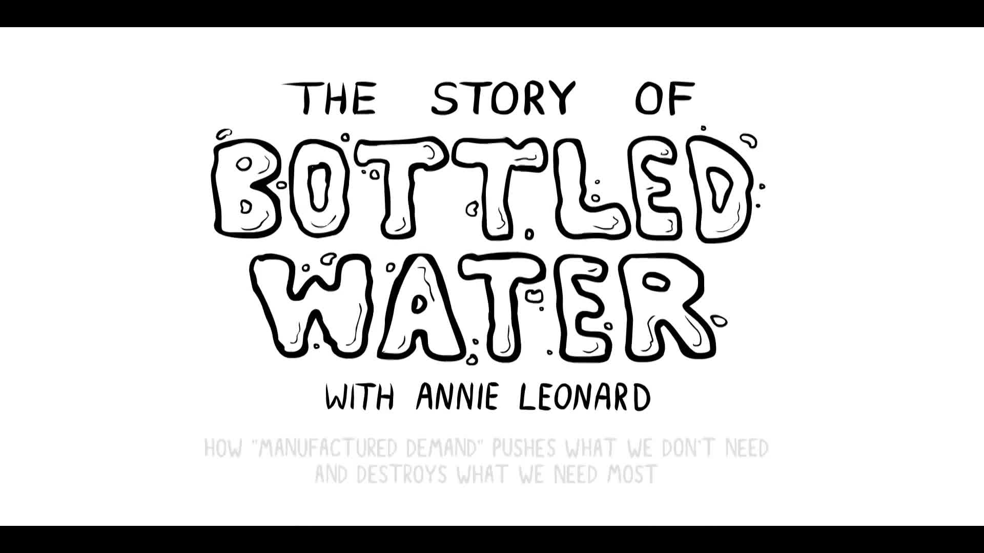 The Story of Bottled Water