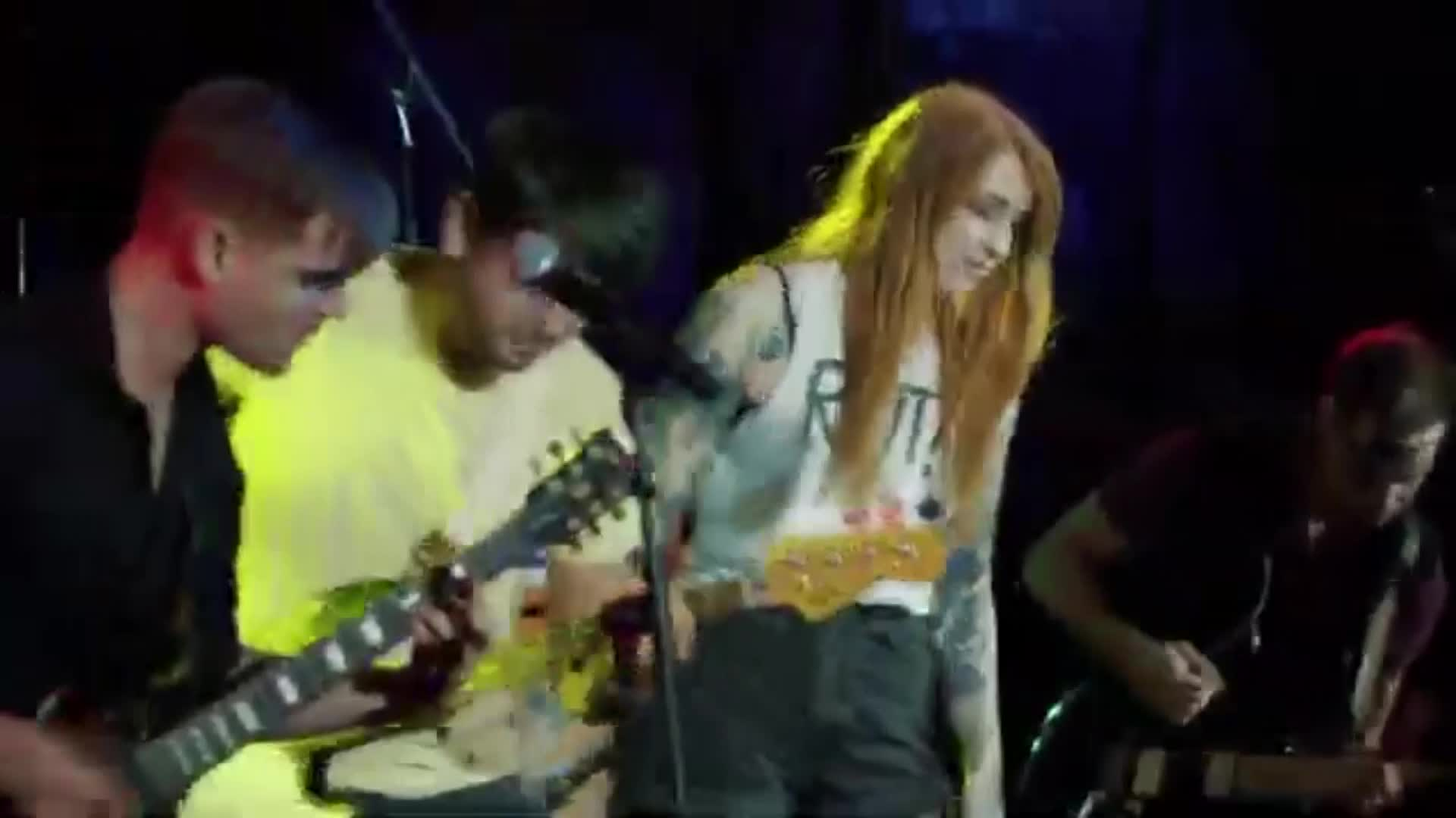 Onstage with Paramore Halloween Covers Show