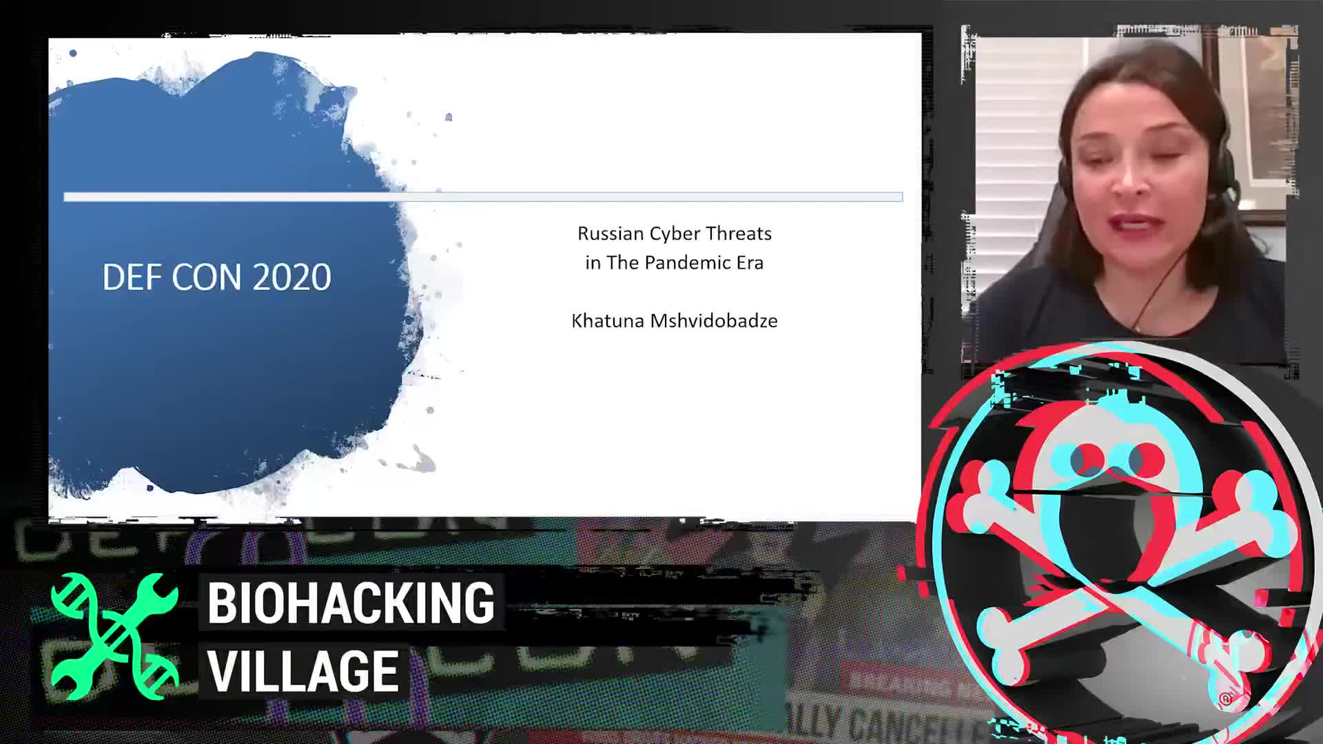 DEF CON Safe Mode Biohacking Village  - Khatuna Mshvidobadze
