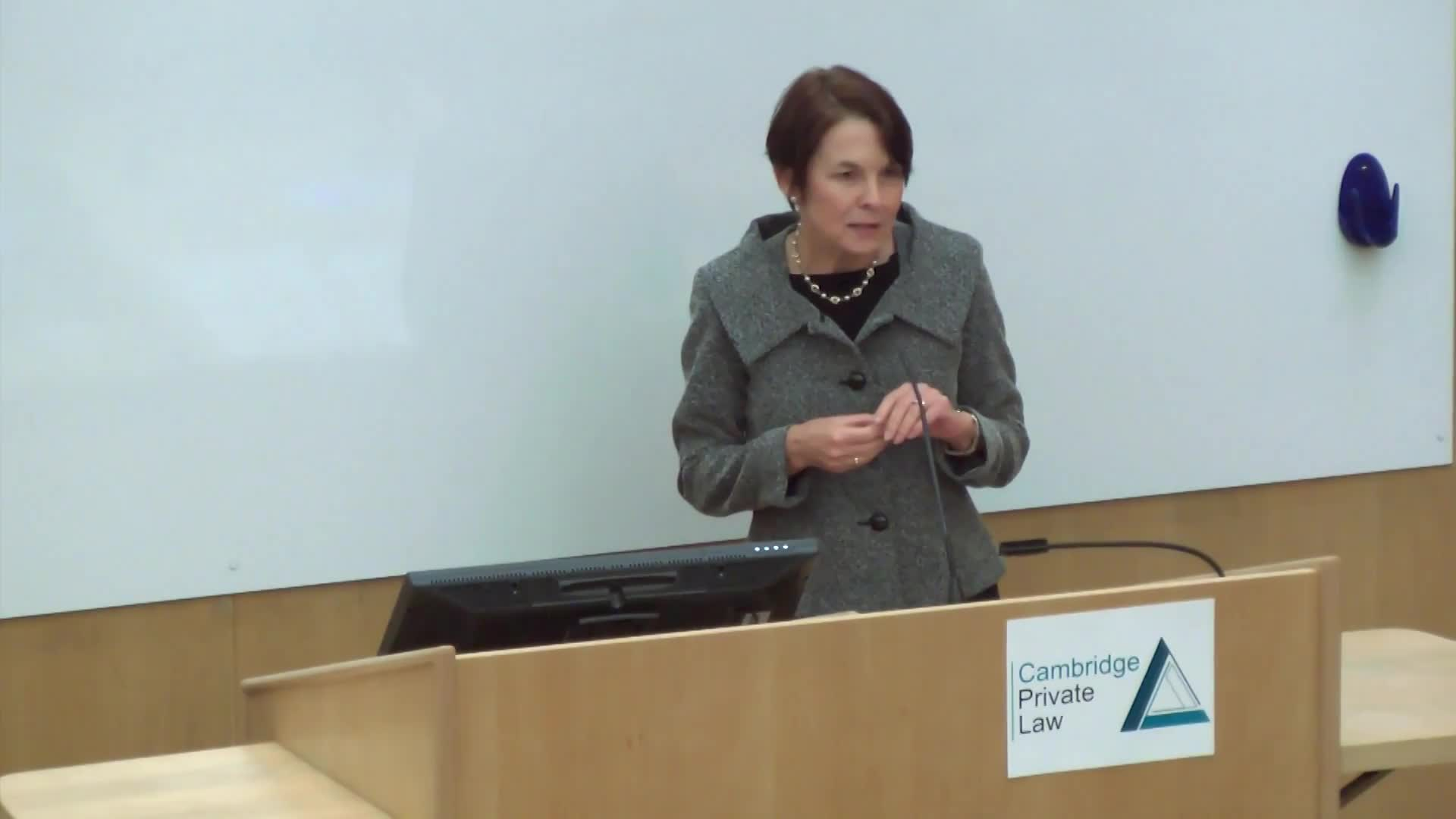 University of Cambridge - Faculty of Law -  The Trouble with Executives 2014 Allen & Overy Lecture
