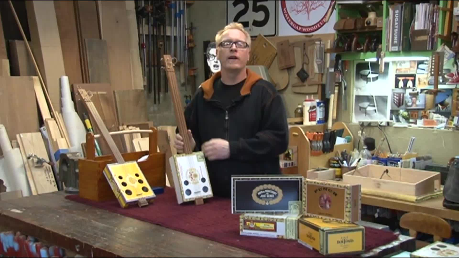  The Garage with Steve Butler - Cigar Box Guitar