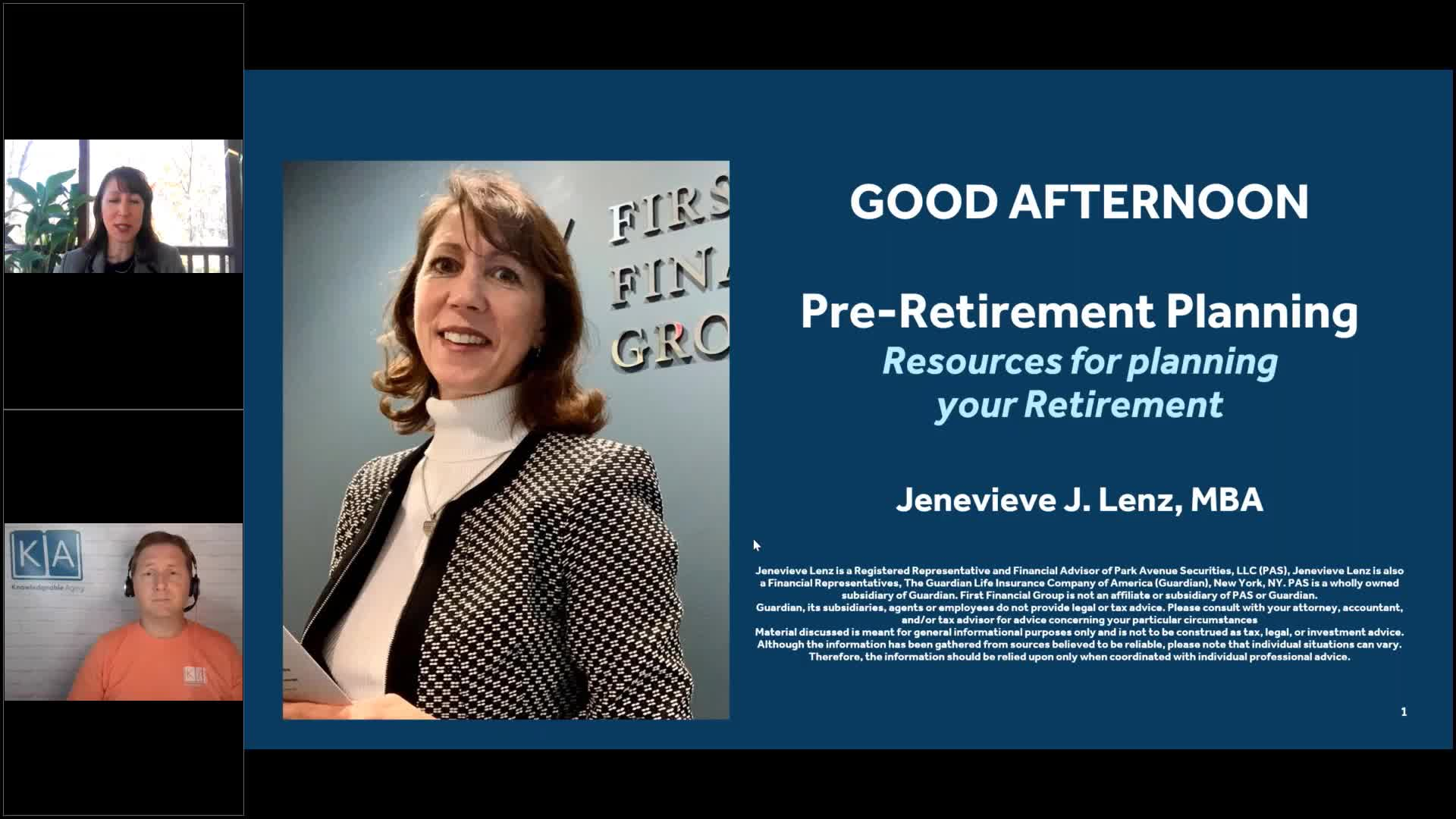 Knowledgeable Aging - Income Planning Pre Retirement Check List