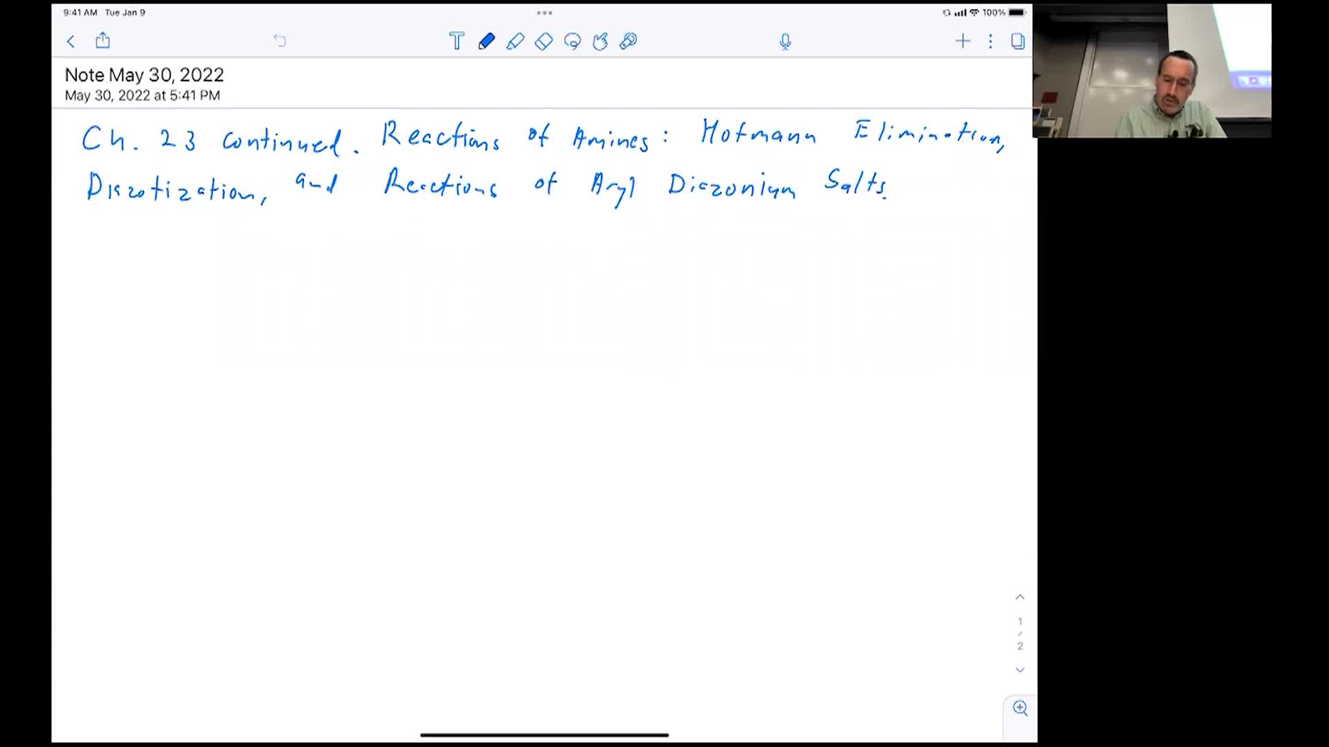UCI Open - Chem 51C. Lecture 17