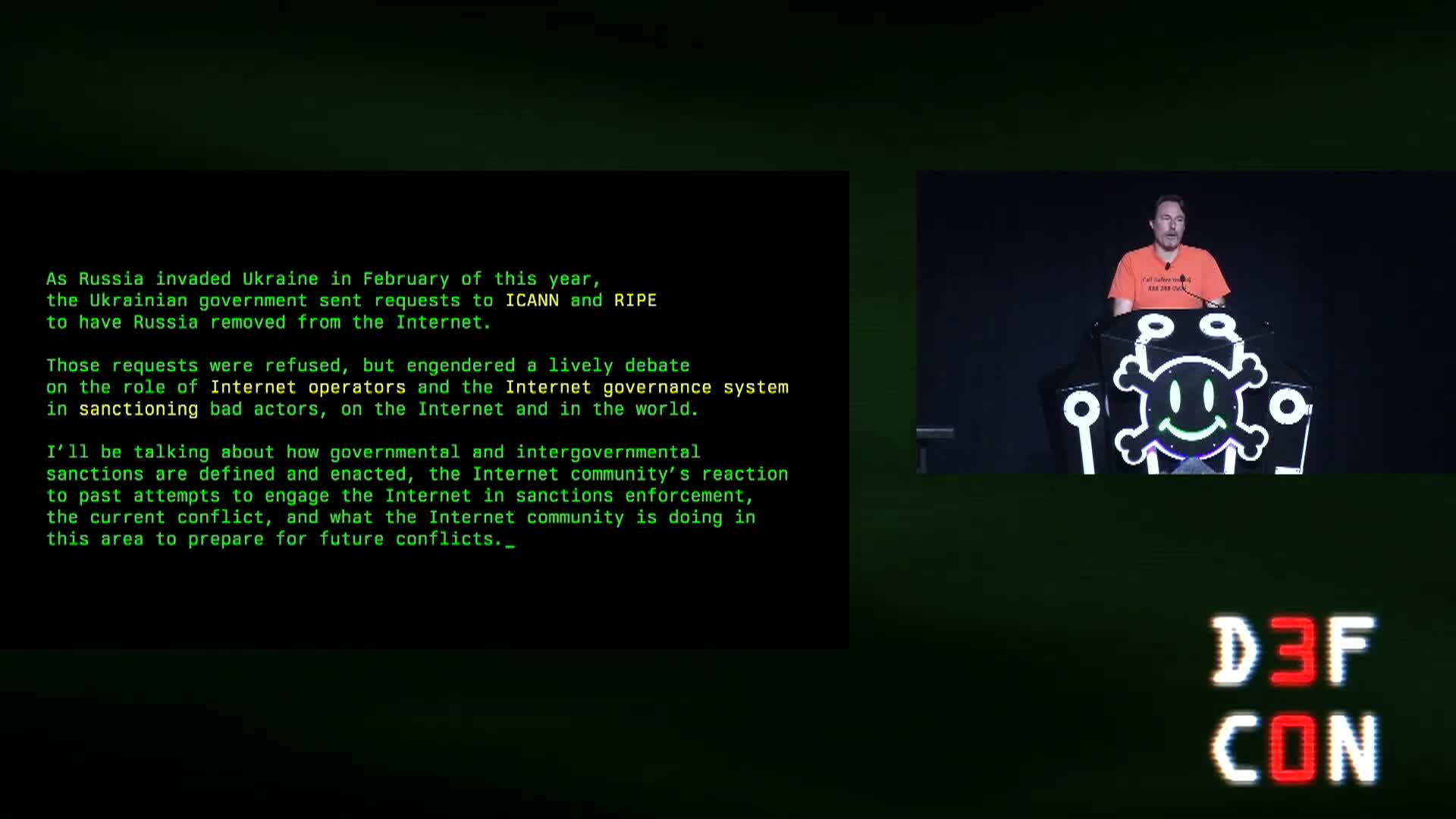 DEF CON 30 - Bill Woodcock - Internet’s role