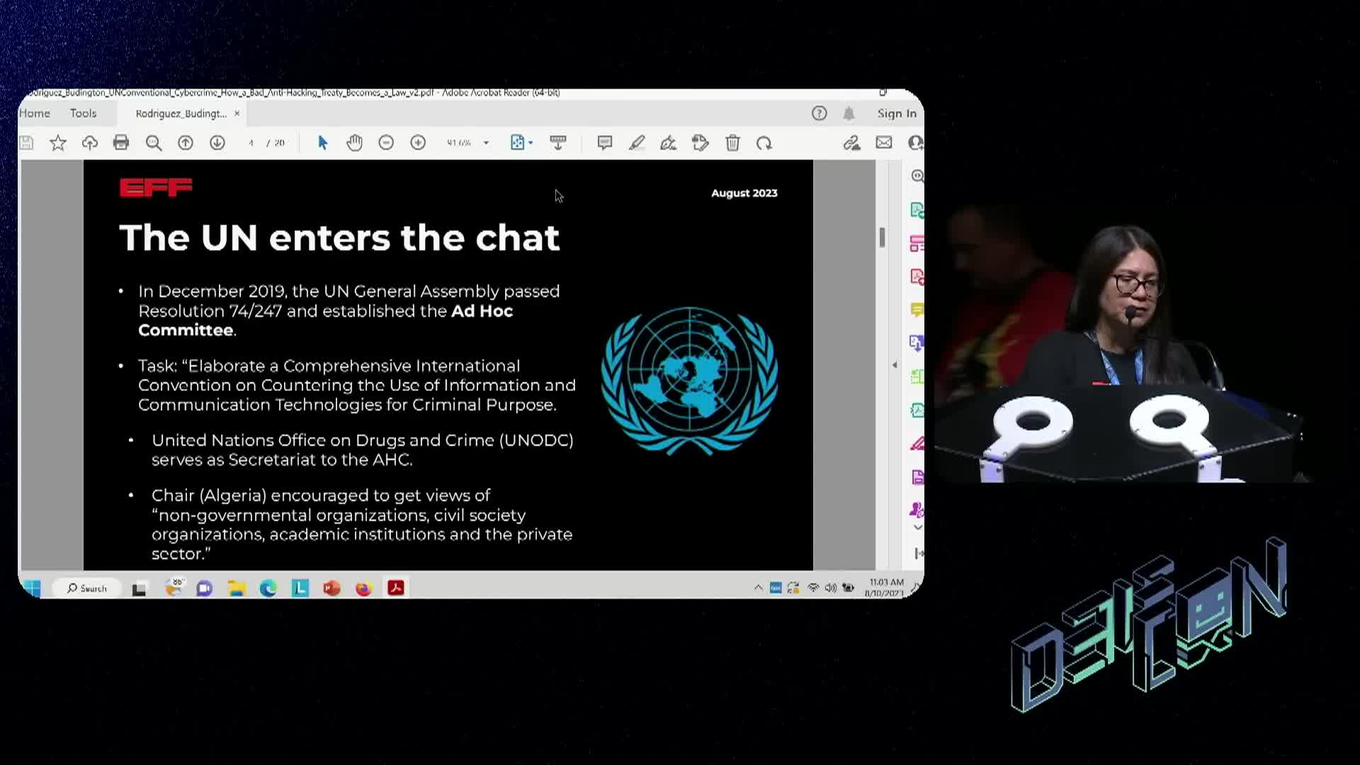 DEF CON 31 War Stories - UNConventional Cybercrime