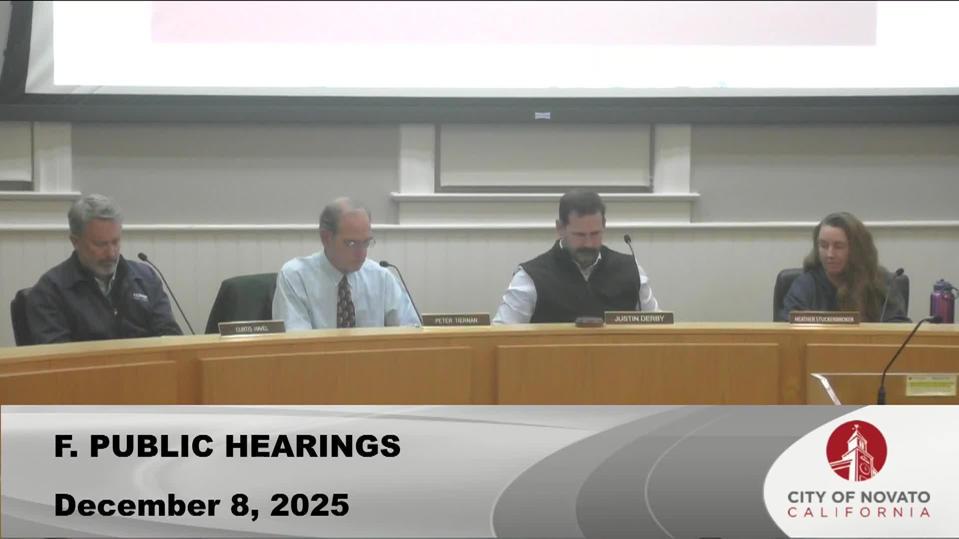 Novato Planning Commission - 12-8-25
