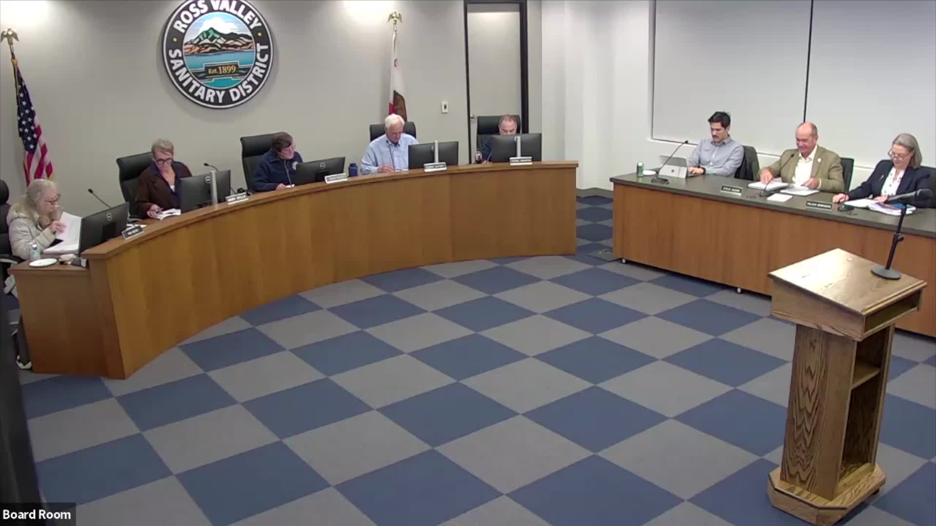 Ross Valley Sanitary District Mtg. - 12-17-25