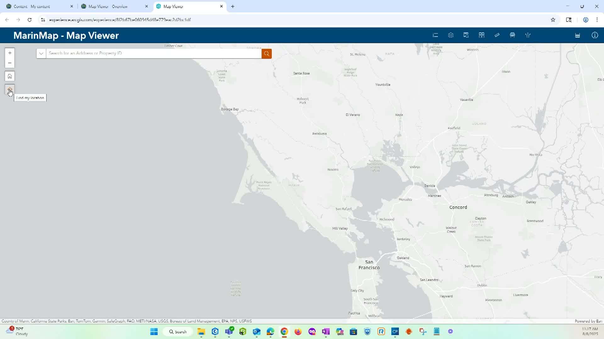  MarinMap Map Viewer