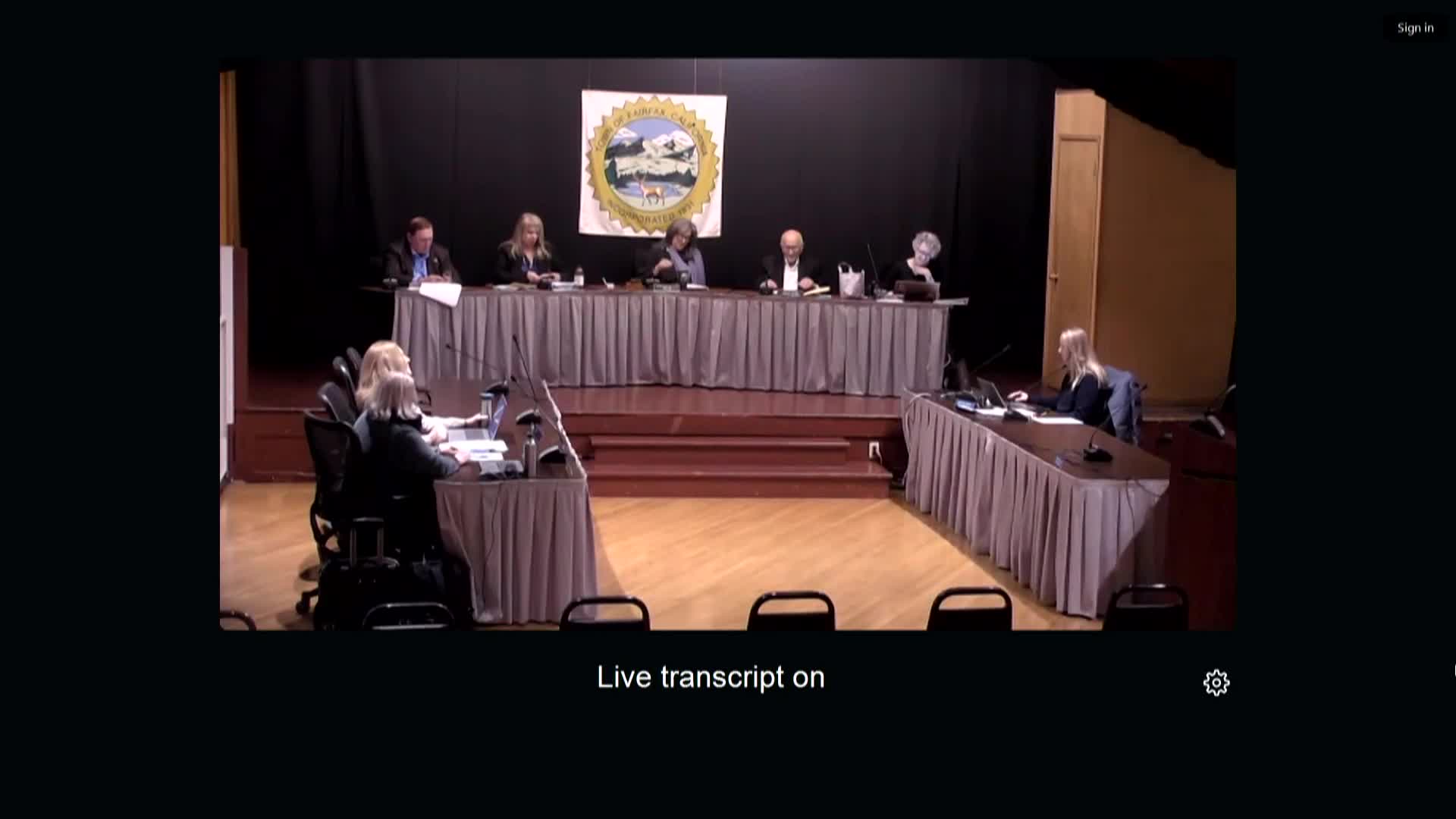 Fairfax Town Council Meeting - 2-4-26