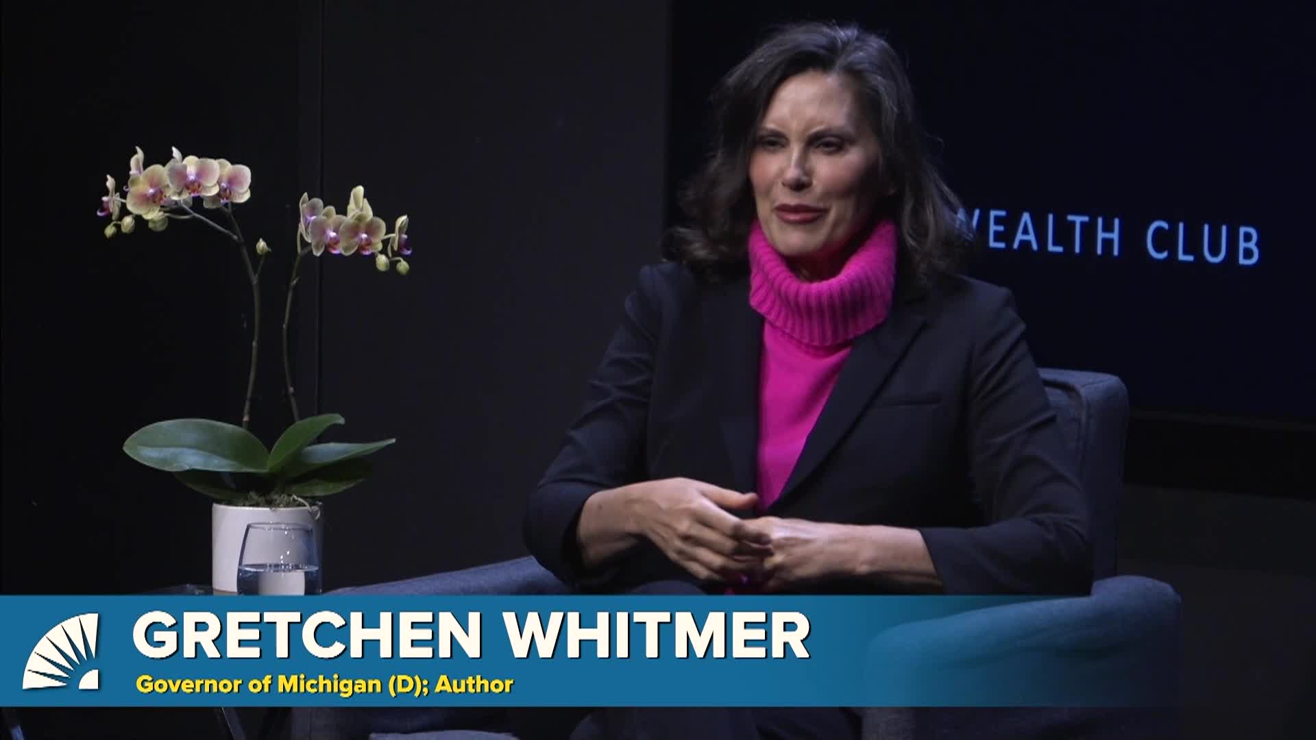 Commonwealth Club World Affairs - Michigan Gov. Gretchen Whitmer