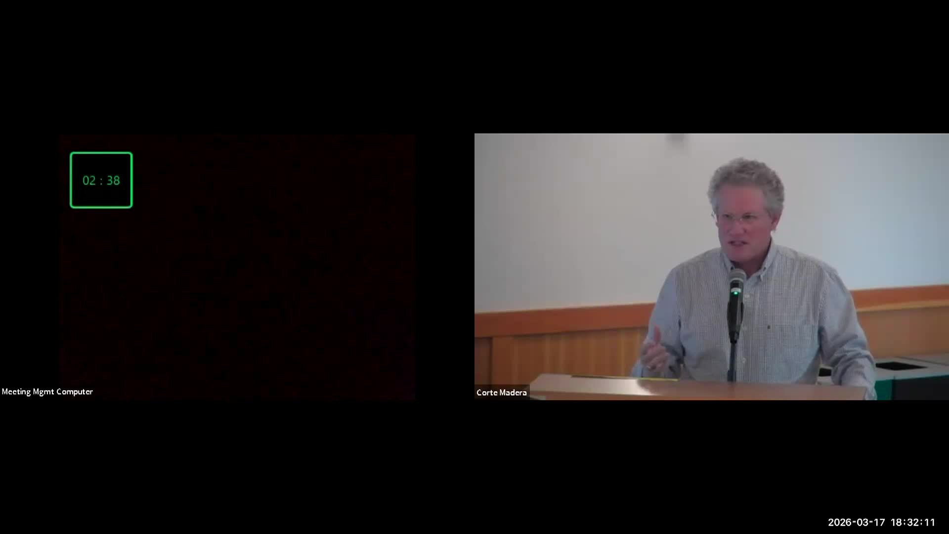 Corte Madera Town Council - 3-17-26