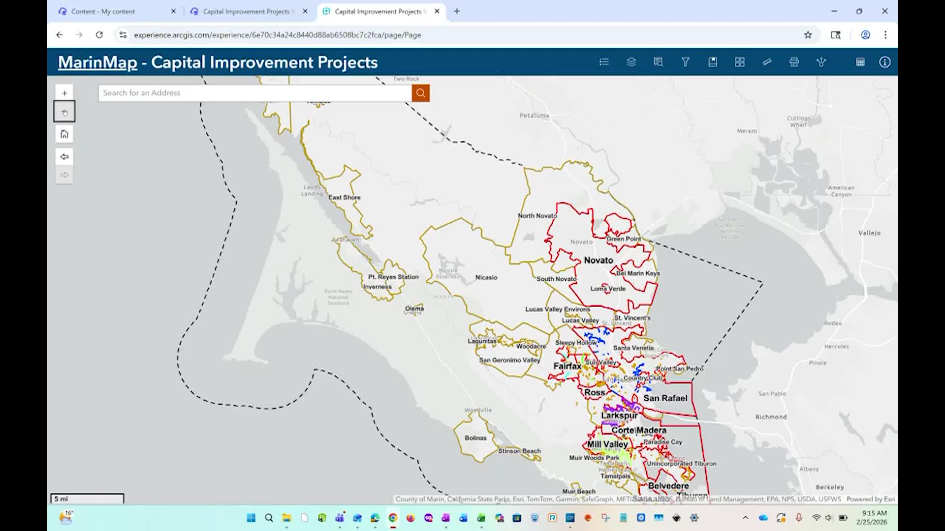 Capital Improvement Projects Application