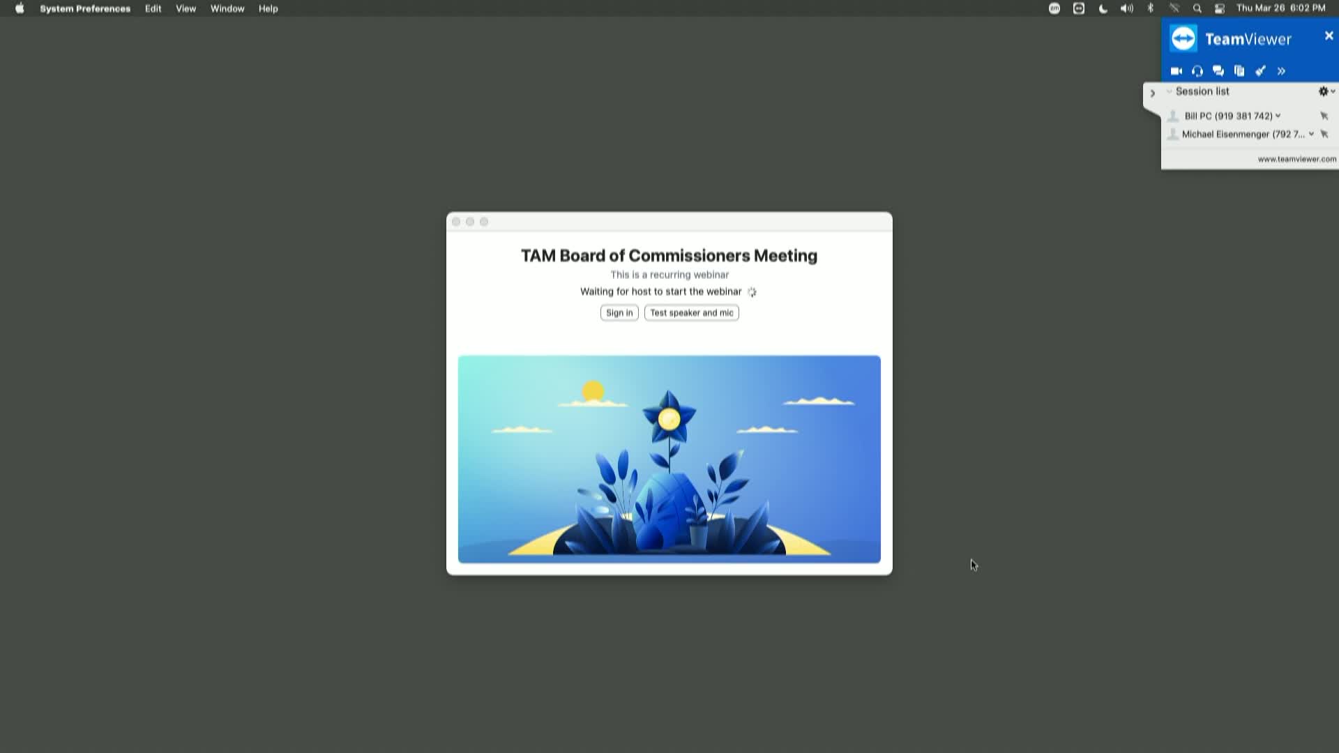 TAM Board of Commissioners Meeting - 3-26-26