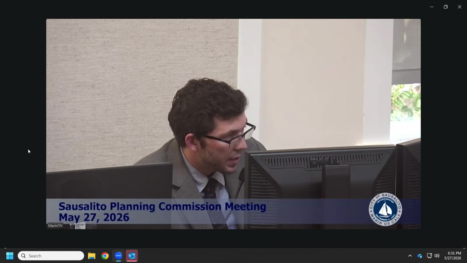 -Sausalito Planning Commission Meeting - 5-27-26