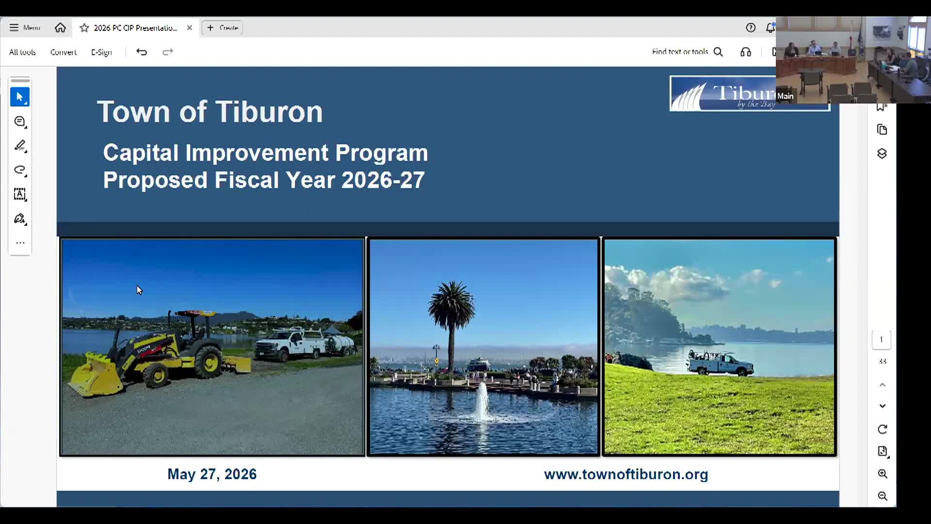 Tiburon Planning Commission - 5-27-26