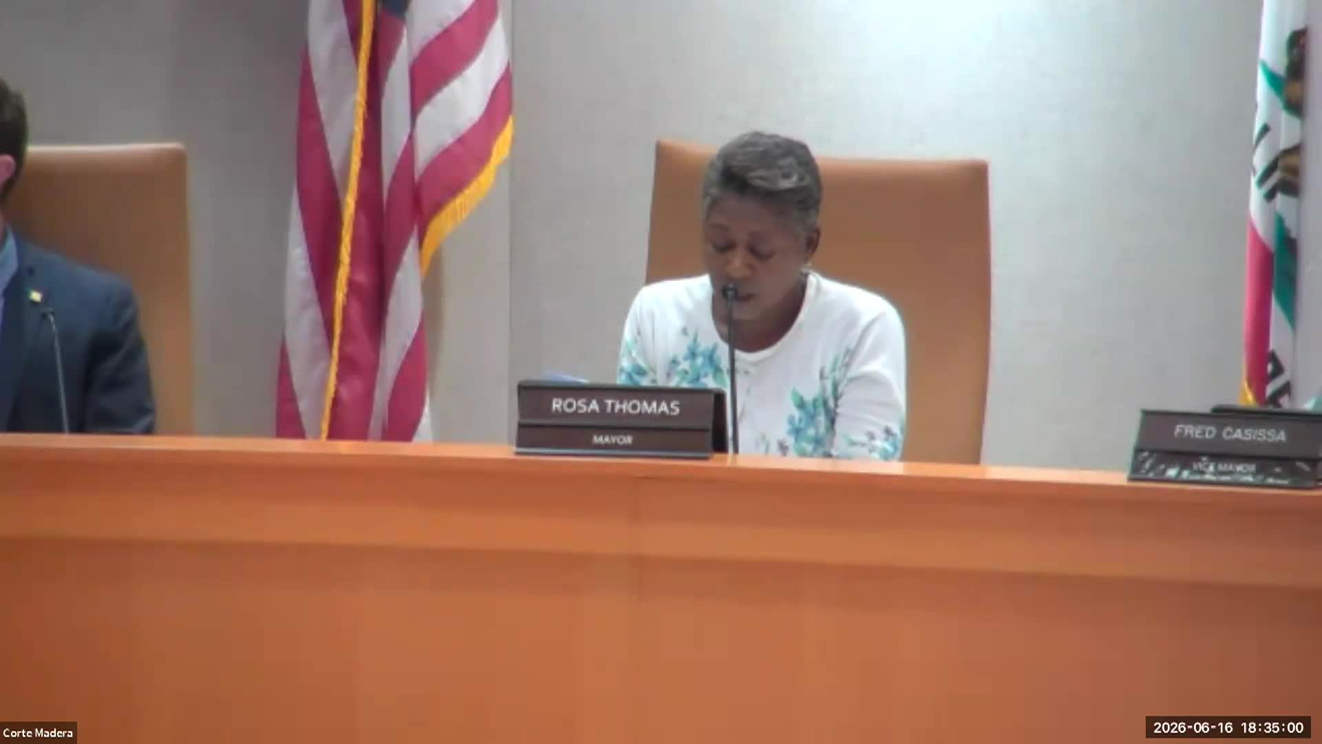 Corte Madera Town Council - 6-16-26
