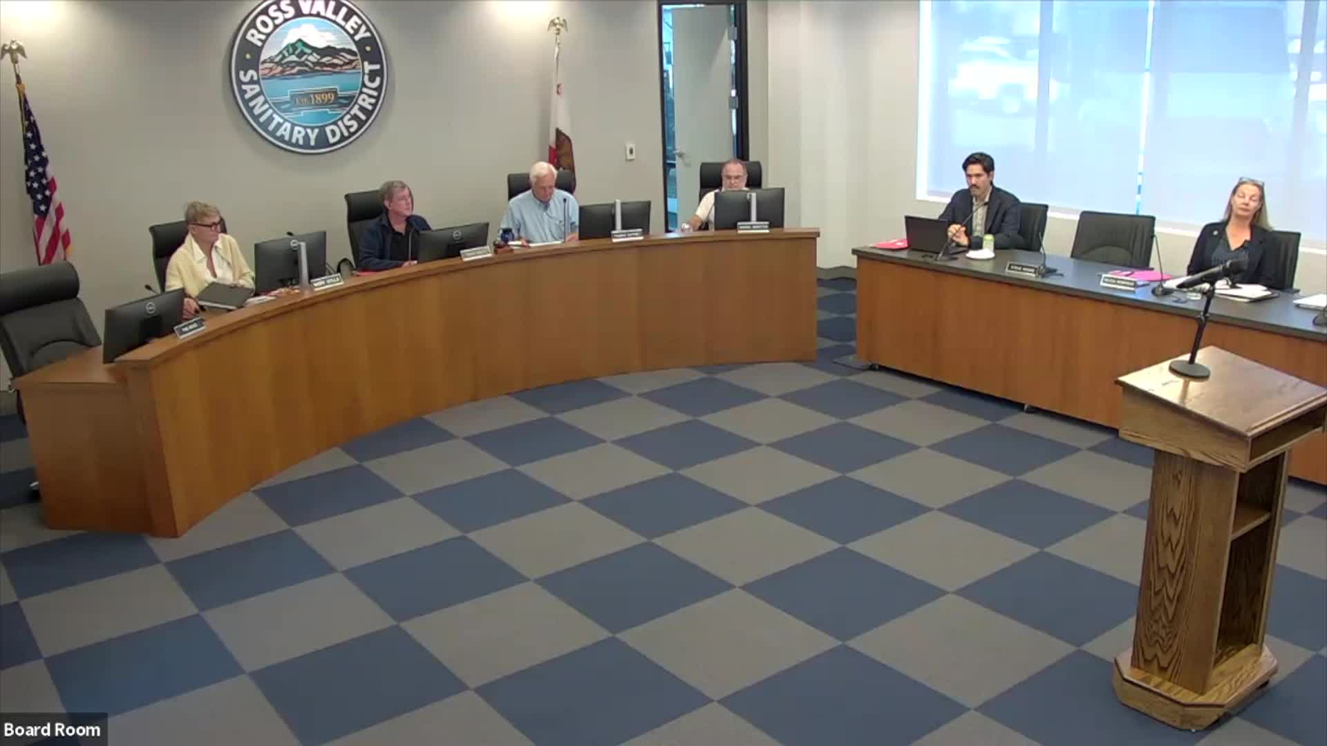 Ross Valley Sanitary District Mtg. - 6-17-26