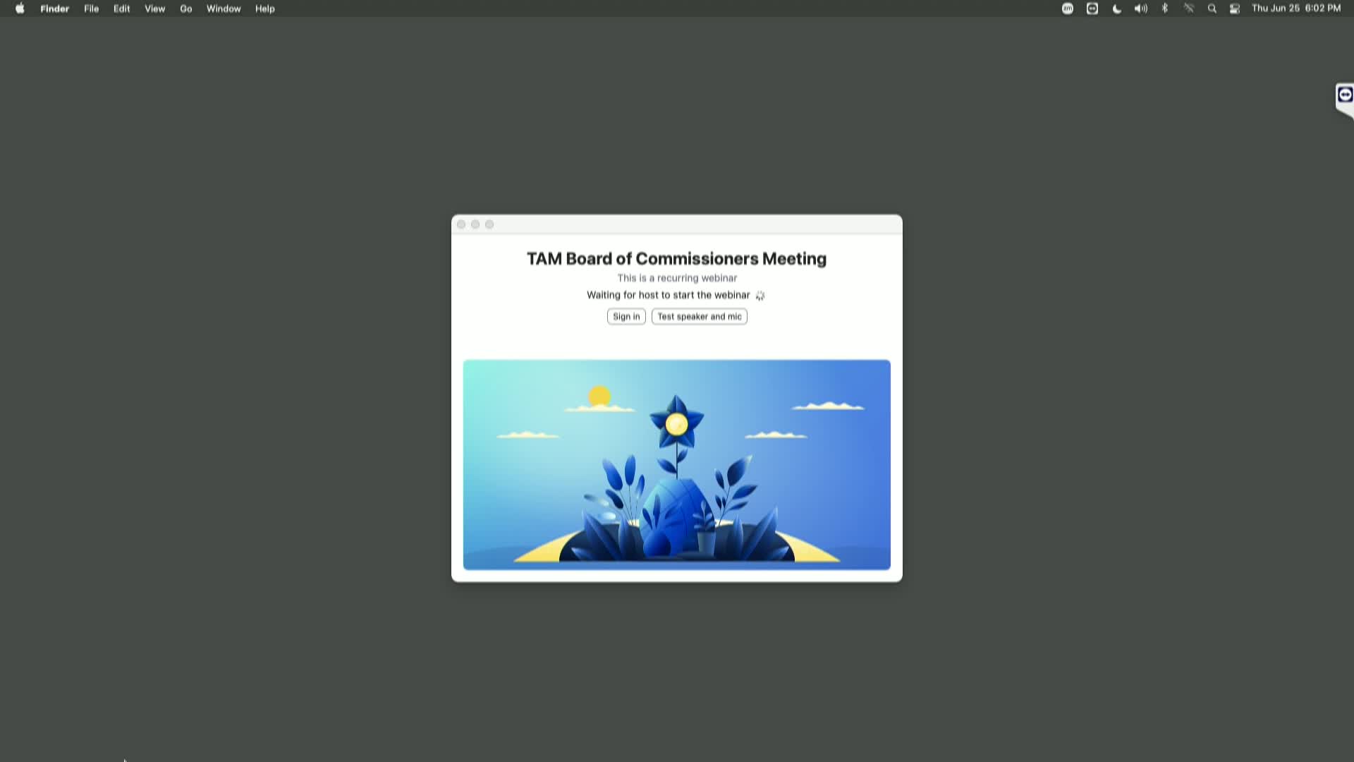 TAM Board of Commissioners Meeting - 6-25-26