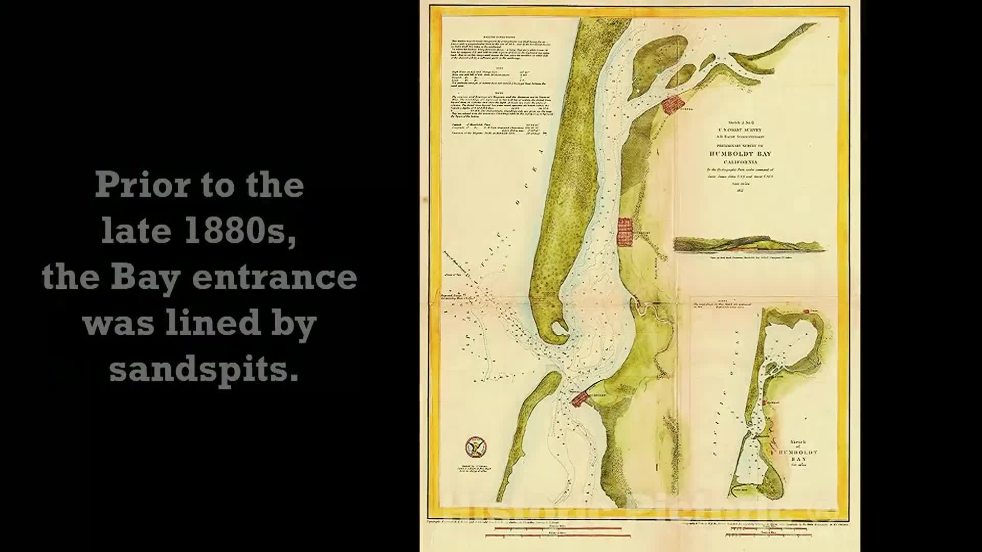 History of Humboldt Bay's Jetties
