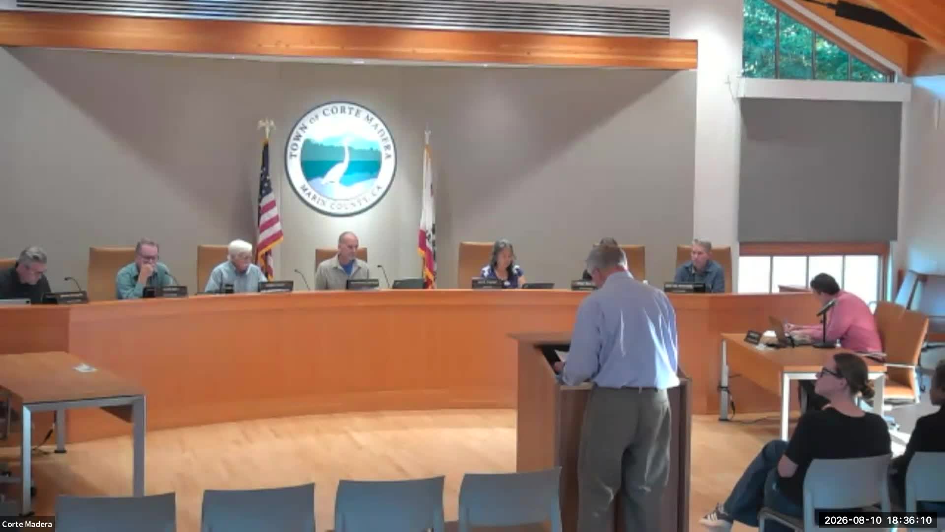 Corte Madera Flood Control Board - 8-10-26
