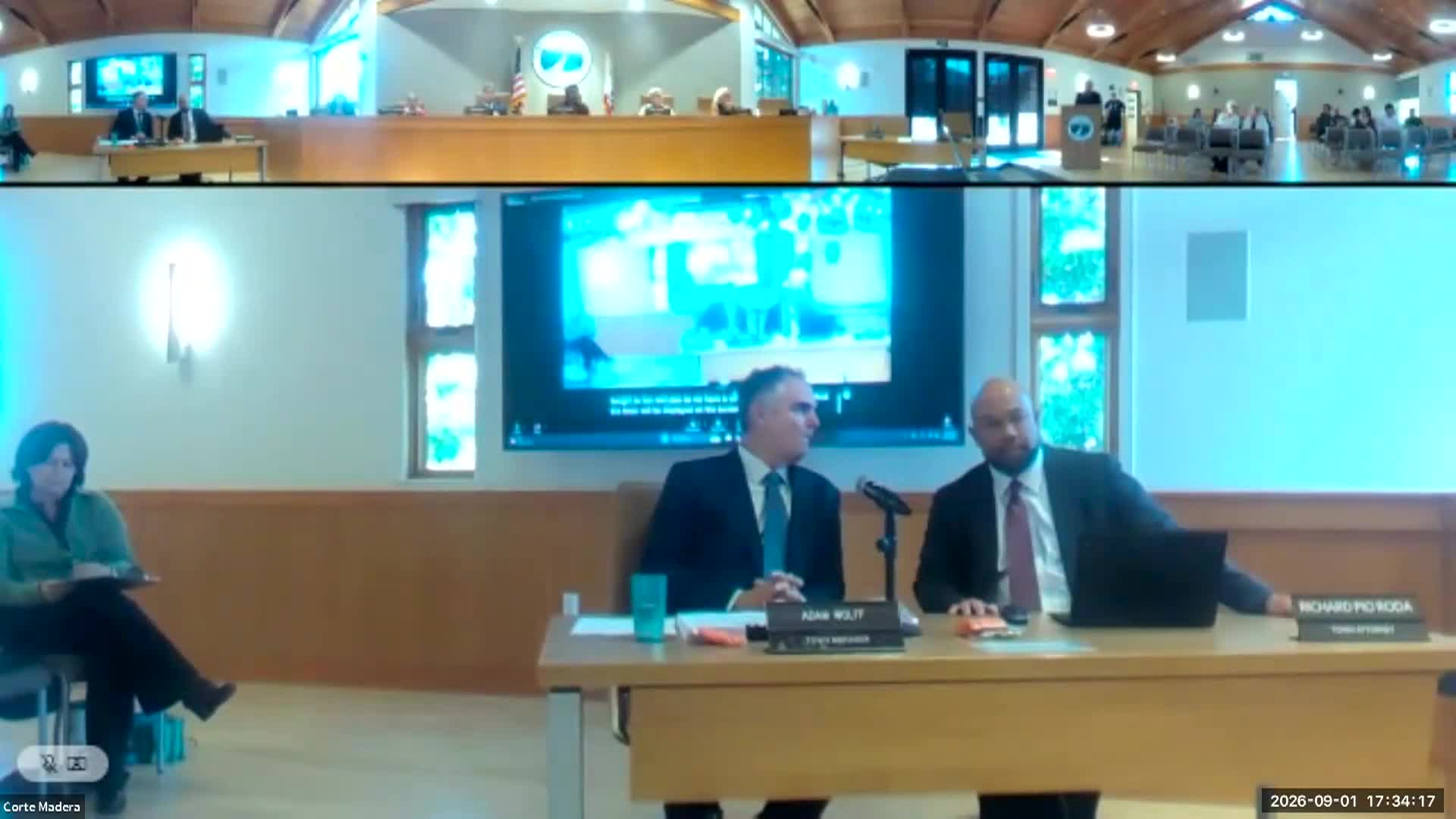 Corte Madera Town Council  - 9-1-26 - Part 1 Special