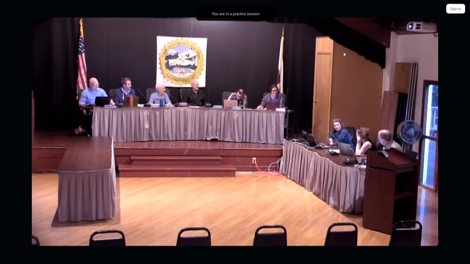 Fairfax Planning Commission Mtg. - 9-17-26